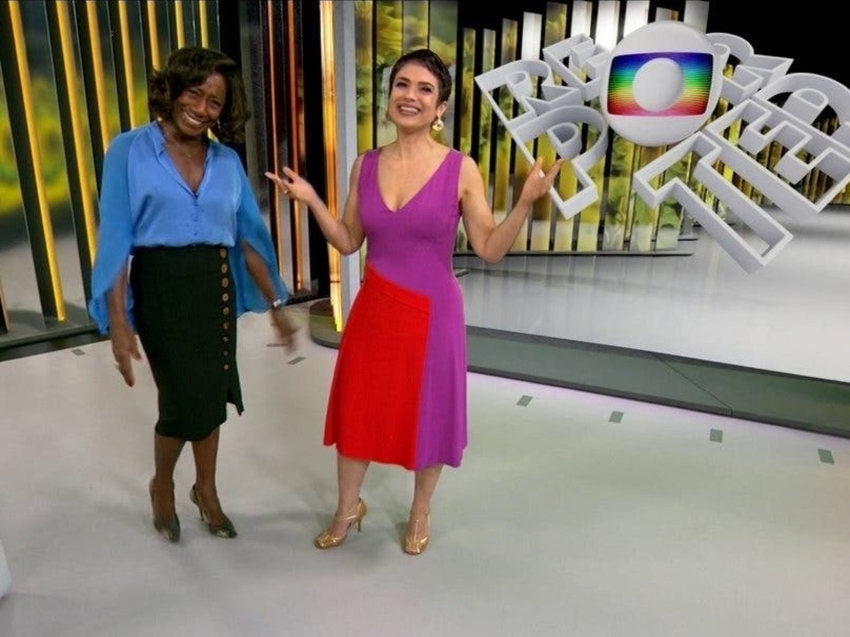 Gloria Maria e Sandra Annenberg no Globo Repórter
