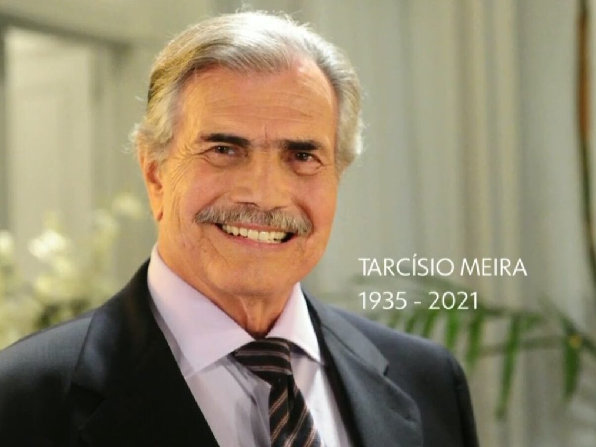 Homenagem a Tarcísio Meira na Globo (Reprodução/Twitter)