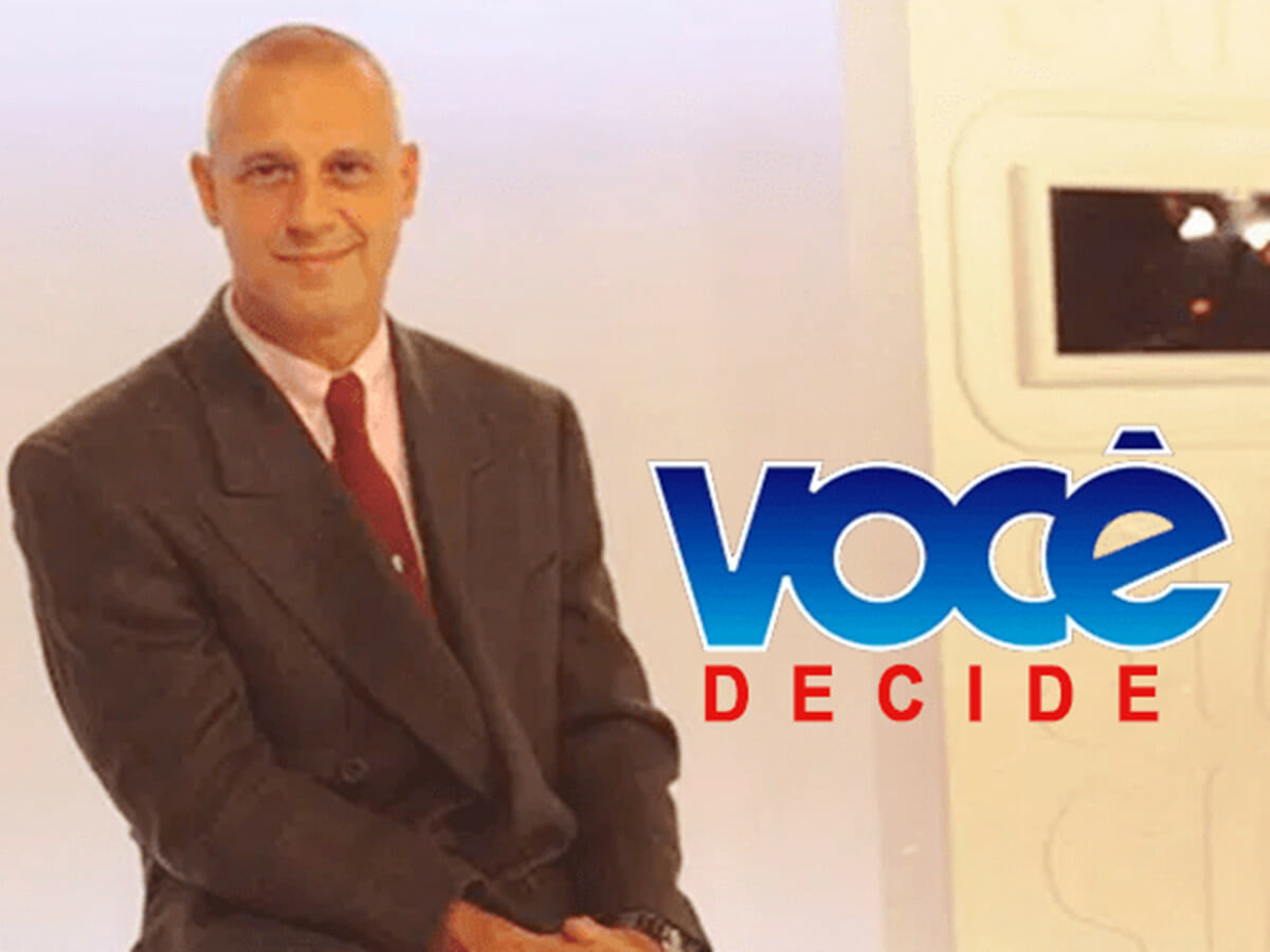 Antônio Fagundes apresentou o programa Você Decide entre 1992 e 2000 (Reprodução: Globo)