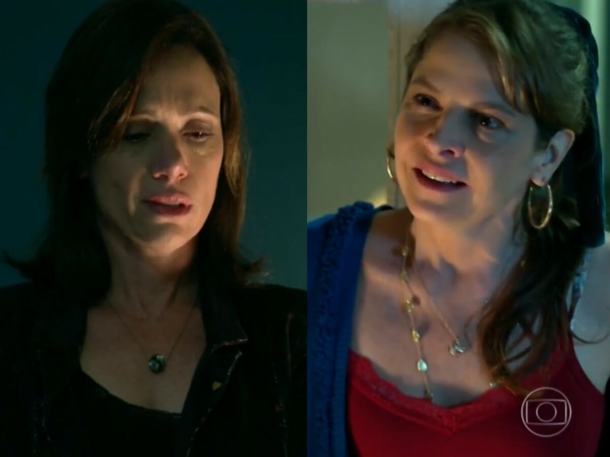 Darlene (Bel Kutner) e Carolina (Drica Moraes) em Verdades Secretas (Reprodução/Globo)