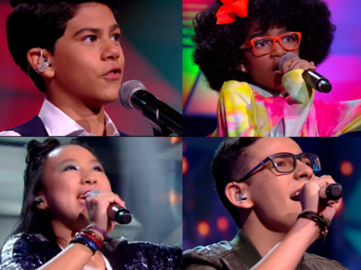 Participantes do Canta Comigo Teen (Reprodução/Record TV)