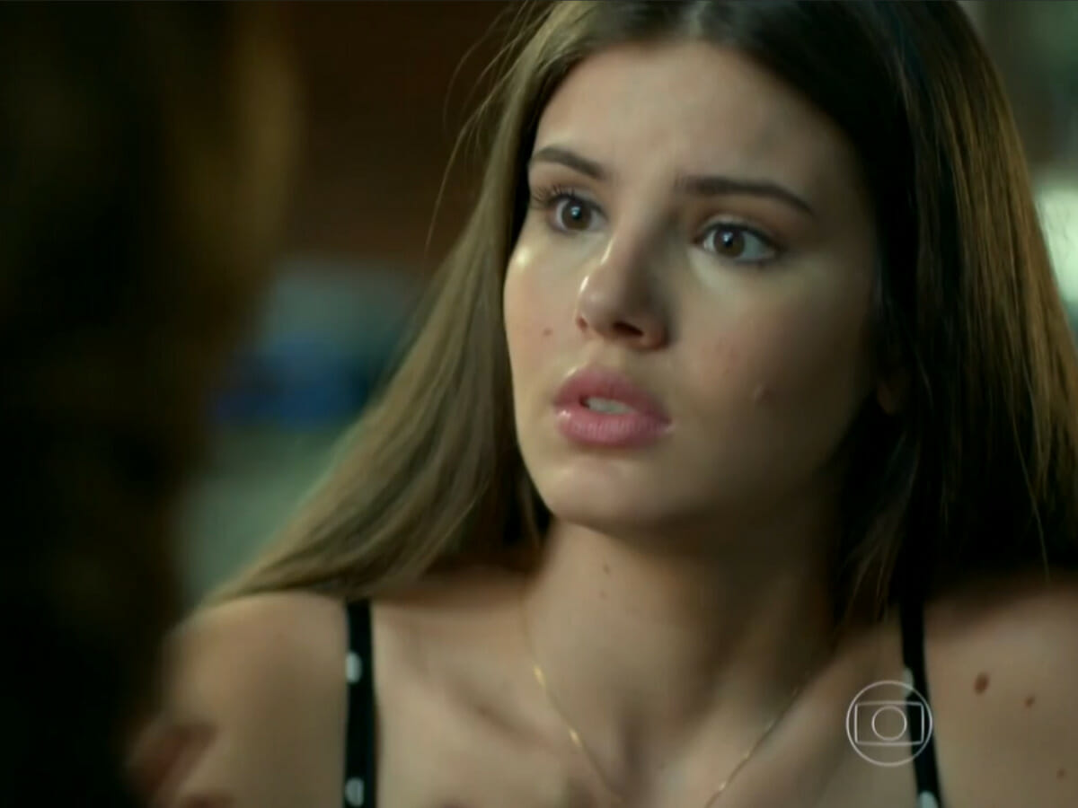 Angel (Camila Queiroz) em Verdades Secretas (Reprodução/Globo)