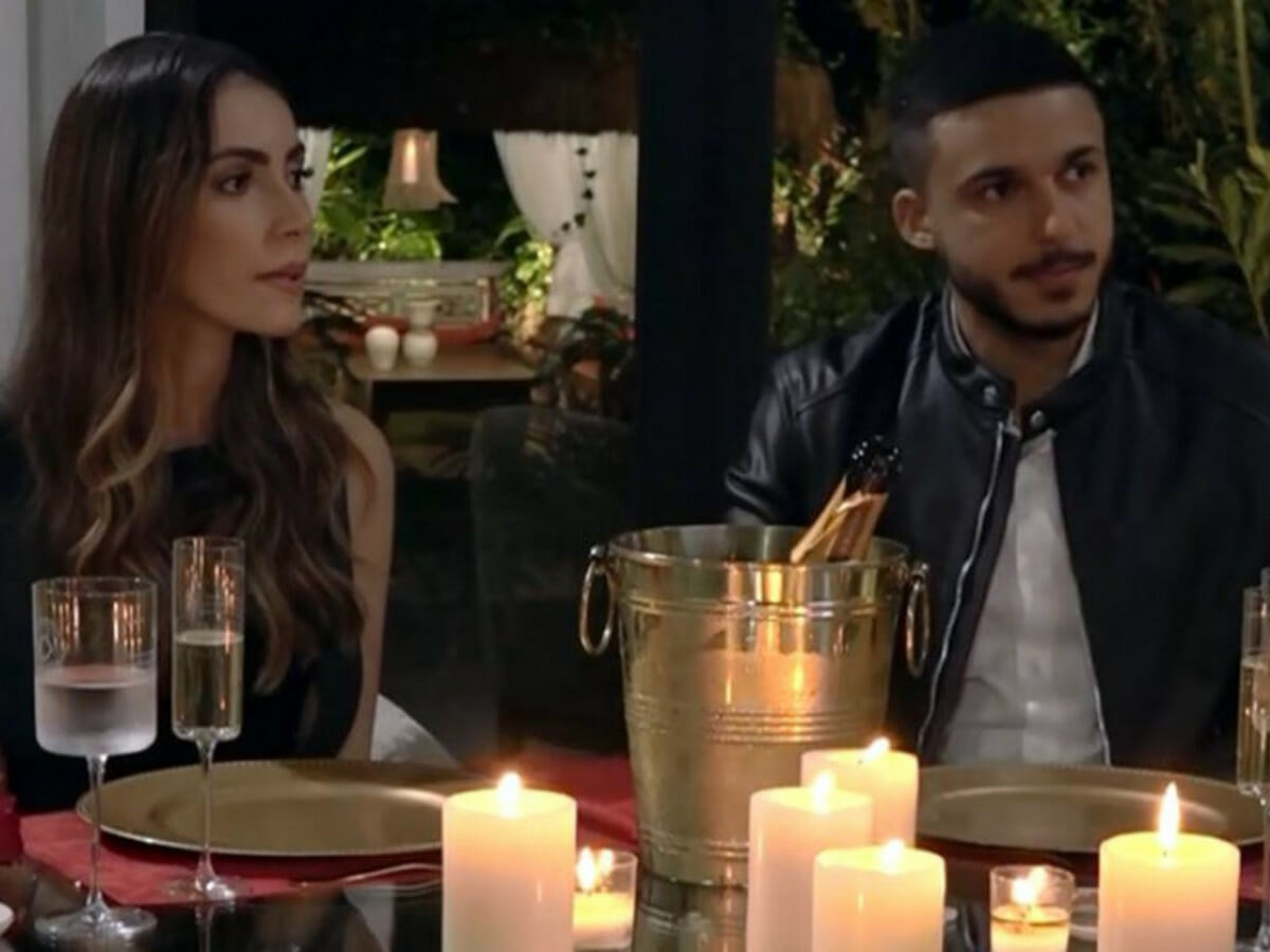 Episódio em que Nicole França recebeu jantar surpresa do namorado, Pedro, exibido no Mais Você (Divulgação)
