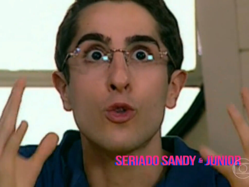 Marcos Mion no seriado Sandy & Júnior em 1999 (Reprodução - Globo)