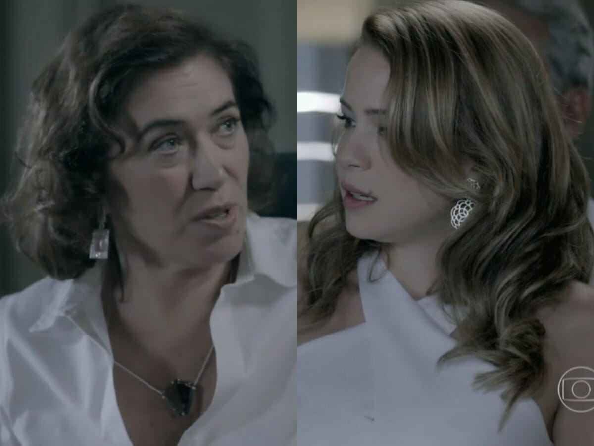 Maria Marta (Lilia Cabral) e Cristina (Leandra Leal) de Império