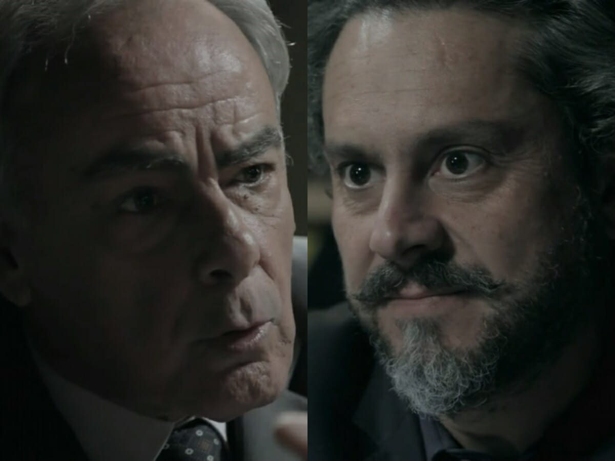 Merival (Roberto Pirillo) e José Alfredo (Alexandre Nero) de Império