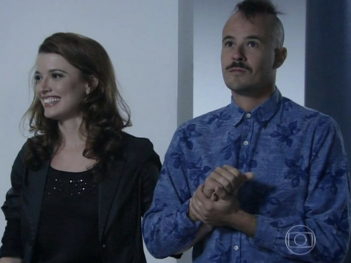 Salvador (Paulo Vilhena) e Helena (Júlia Fajardo) em Império (Reprodução Globo)