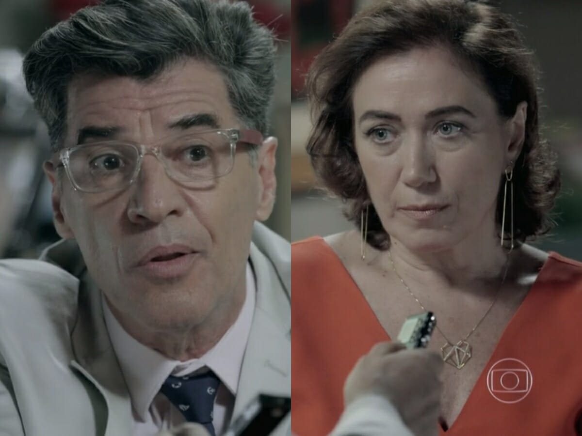 Téo Pereira (Paulo Betti) e Maria Marta (Lilia Cabral) de Império