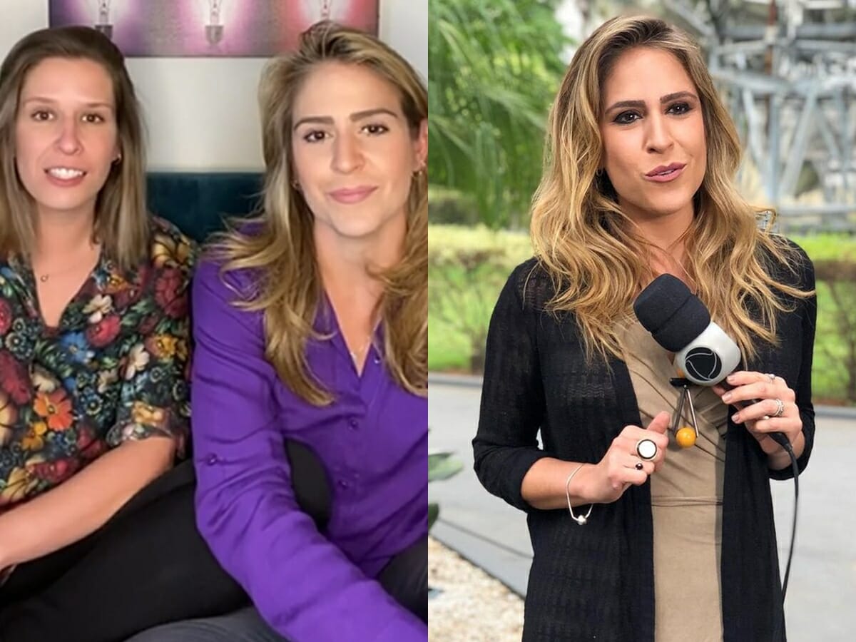 Natalia Daumas e Lorena Coutinho são jornalistas e se conheceram nos bastidores da Record TV (Reprodução: Instagram/Montagem Observatório da TV)