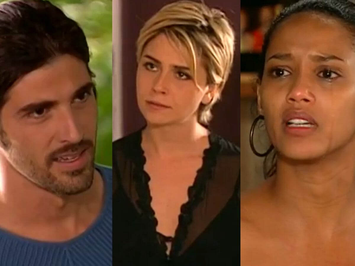 Protagonistas da novela Da Cor do Pecado (Reprodução/Globo)
