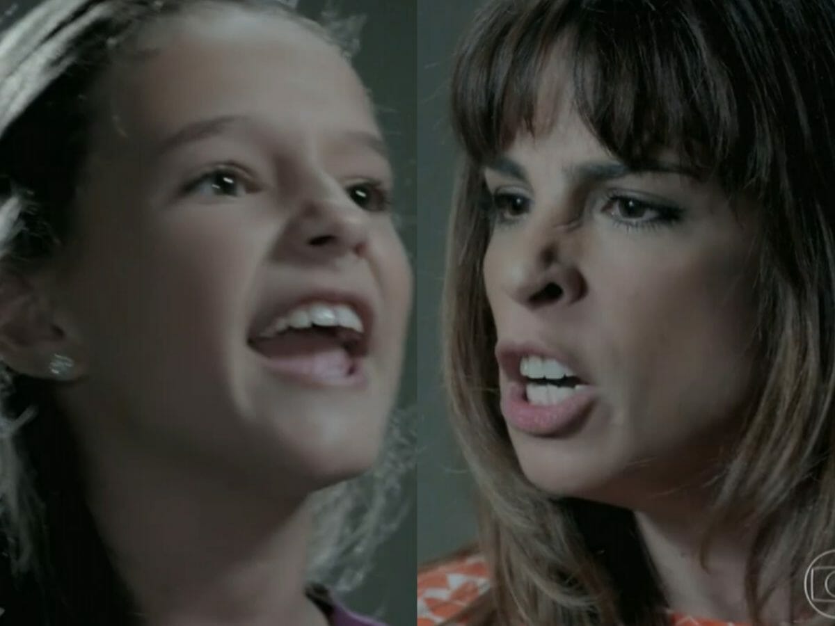 Bruna (Kiria Malheiros) e Danielle (Maria Ribeiro) em Império (Reprodução/Globo)