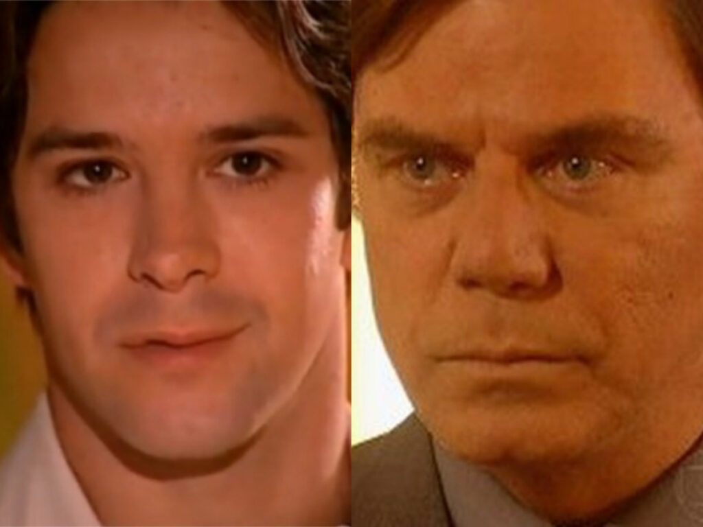 Lucas (Murilo Benício) e Leônidas (Reginaldo Faria) em O Clone (Reprodução Globo)