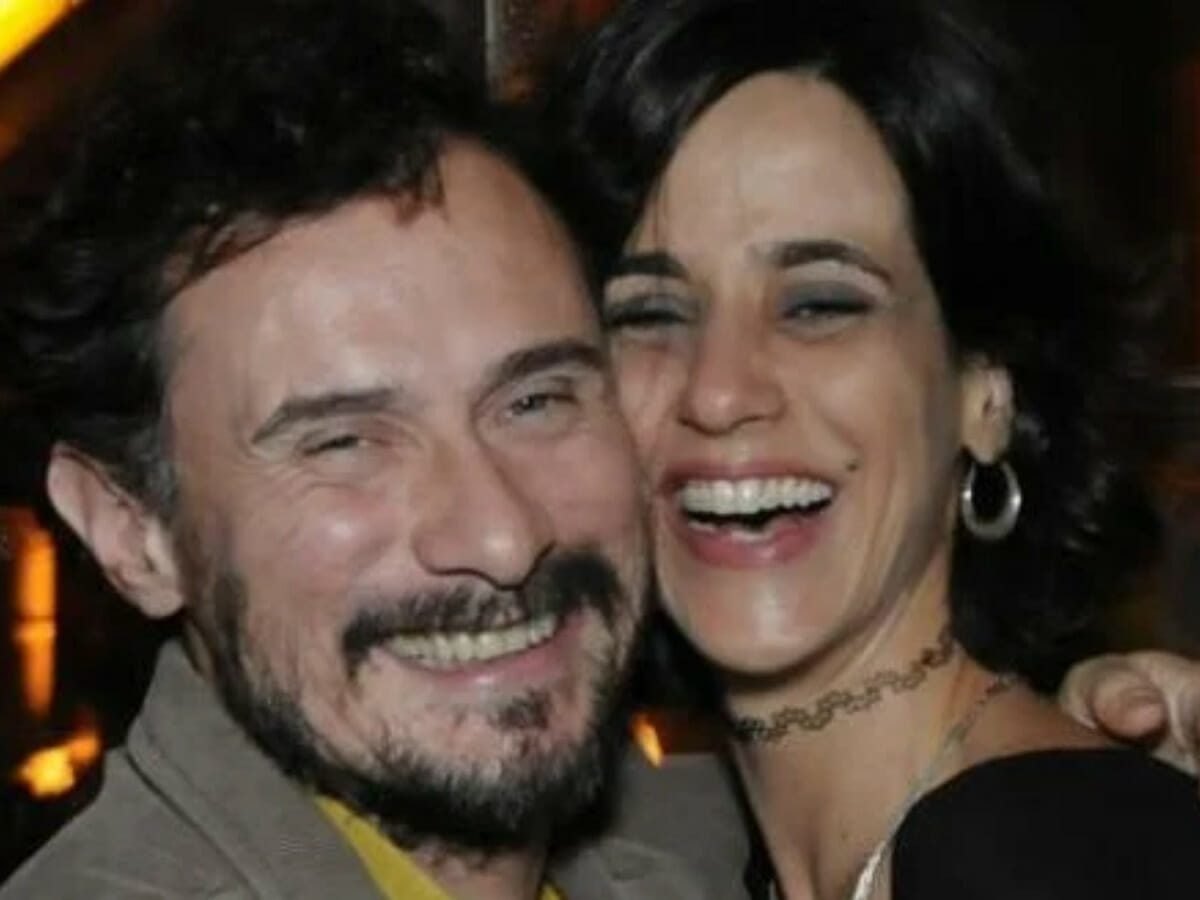 O casal de atores Enrique Díaz e Mariana Lima, juntos há 24 anos (Reprodução)