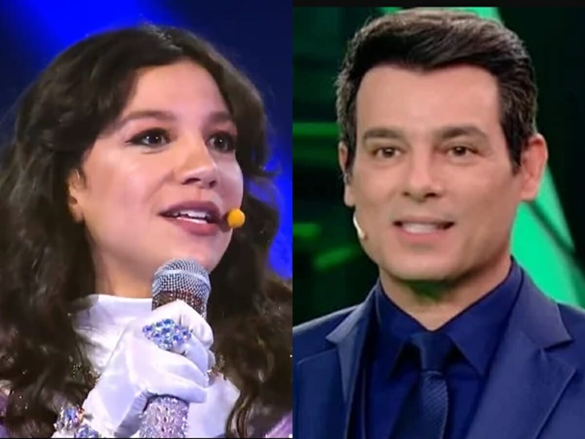Priscilla Alcântara e Celso Portiolli (Reprodução: Globo/SBT)