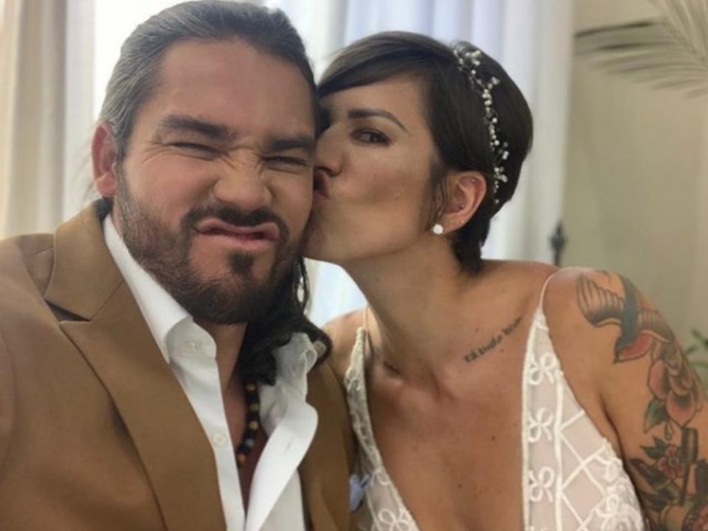 Thiago Rocha e Nanda Terra no Casamento às Cegas (Reprodução: Instagram)
