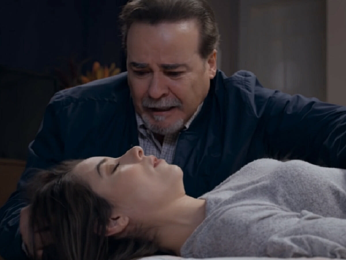 Nelson (César Évora) e Gina (Danny Perea) em Te Dou a Vida