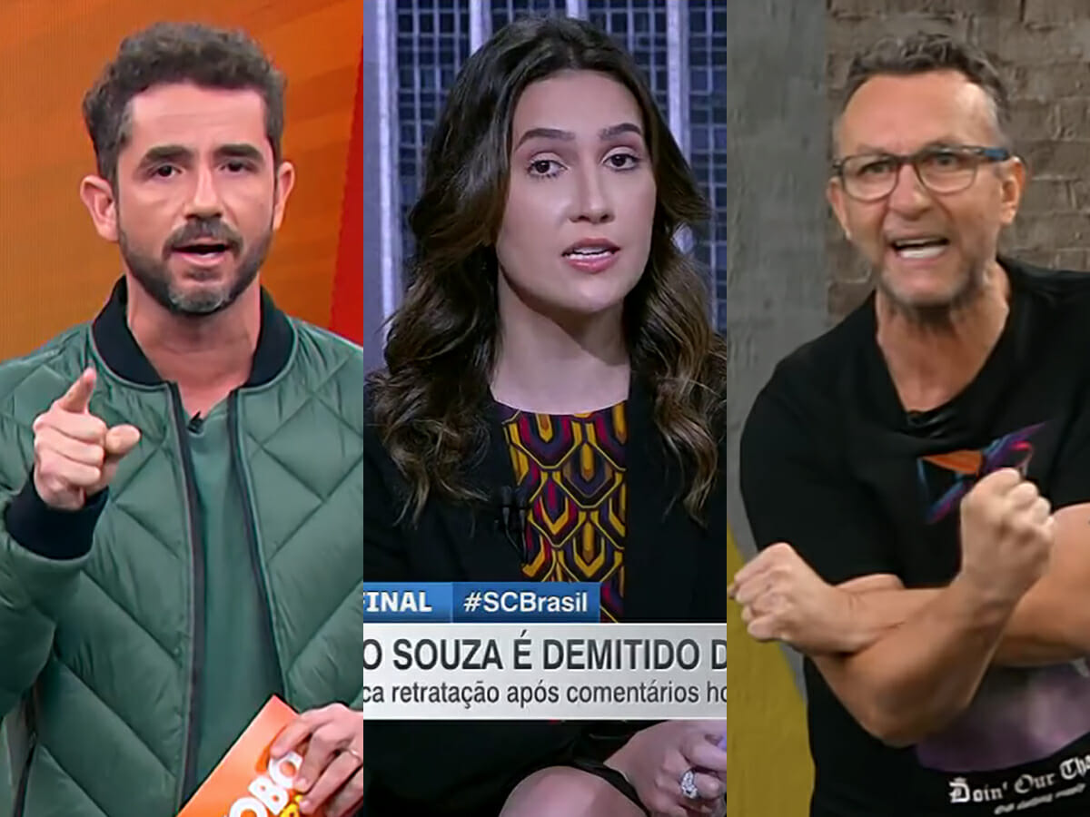 Felipe Andreoli, Mariana Spinelli e Neto se posicionaram contra fala homofóbica do jogador de vôlei Maurício Souza
