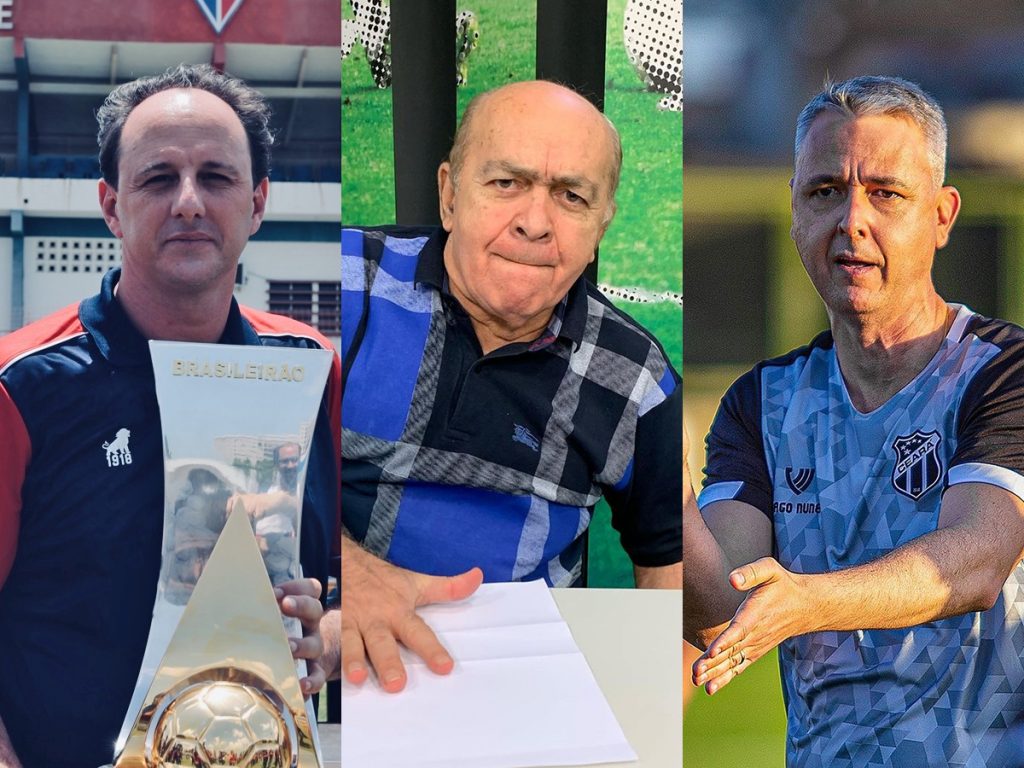 Rogério Ceni, Evaristo Nogueira e Tiago Nunes