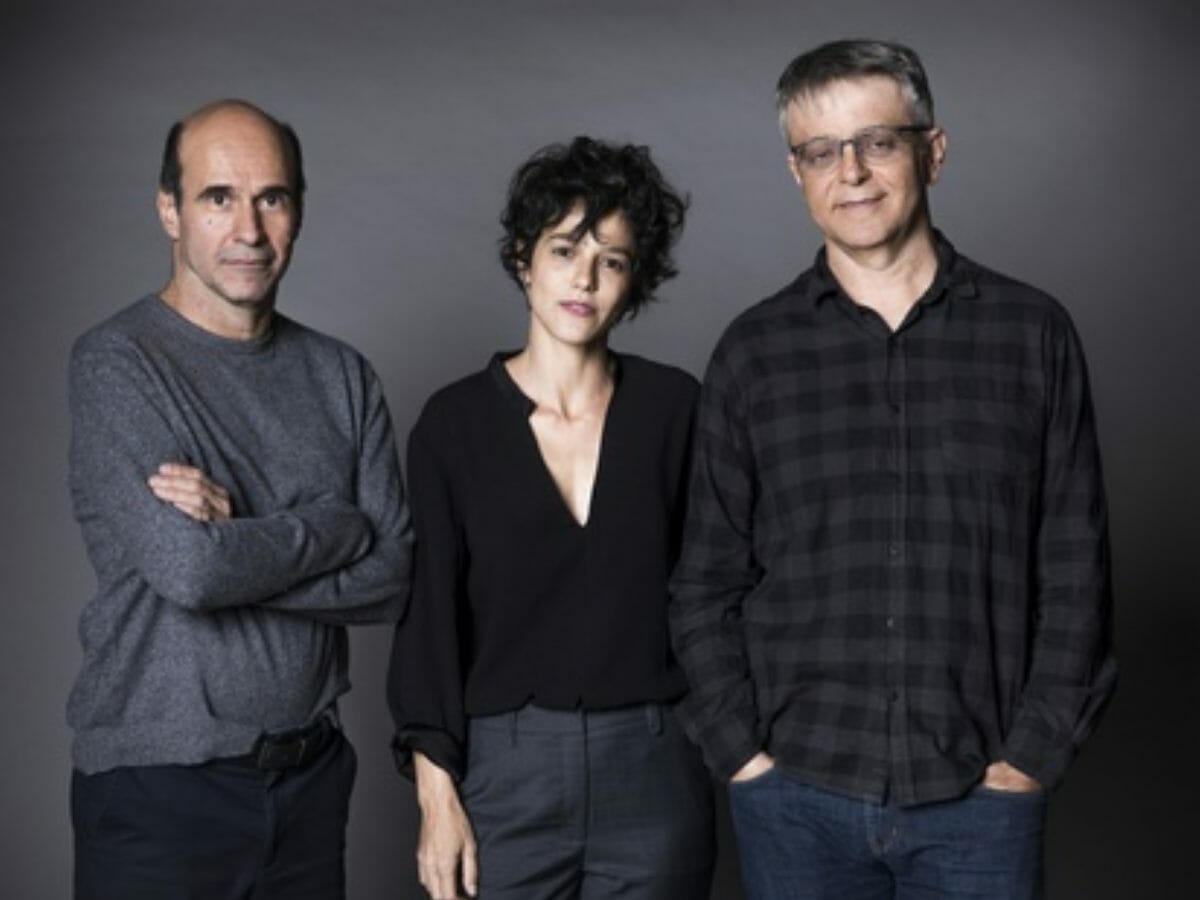 George Moura, Luísa Lima e Sergio Goldenberg (Victor Pollak/Globo)