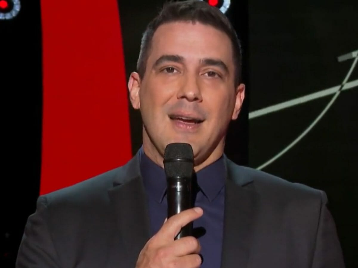 André Marques no The Voice Brasil (Reprodução/Globo)