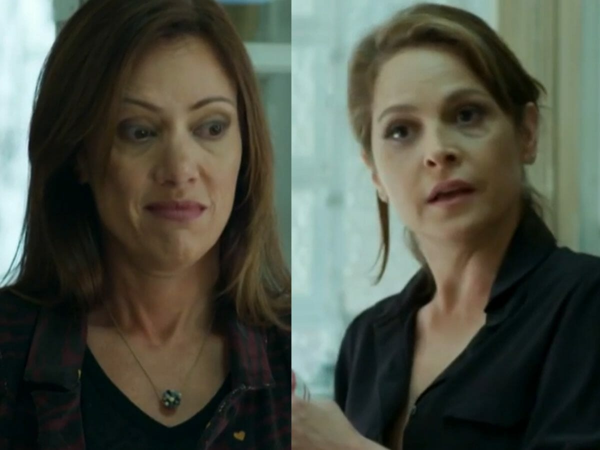 Darlene (Bel Kutner) e Carolina (Drica Moraes) em Verdades Secretas (Reprodução/Globo)