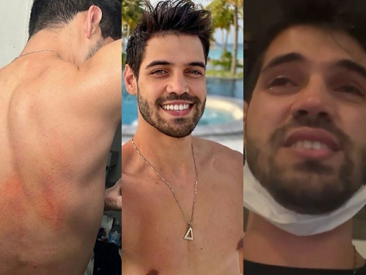 Leo Lacerda, do De Férias com o Ex Brasil 6, diz ter sido vítima de homofobia por motorista da Uber (Reprodução: Instagram/Montagem Observatório da TV)