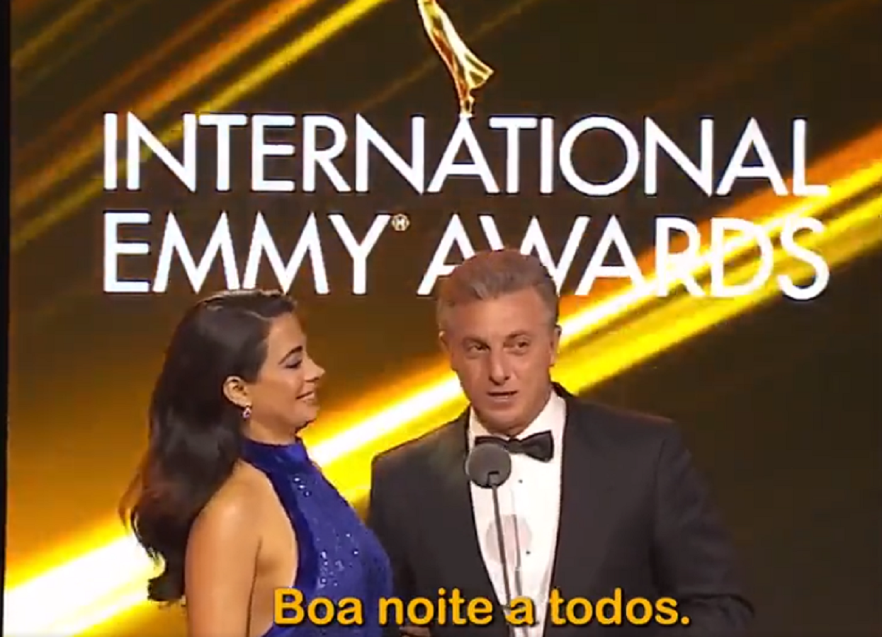 Luciano Huck No Emmy