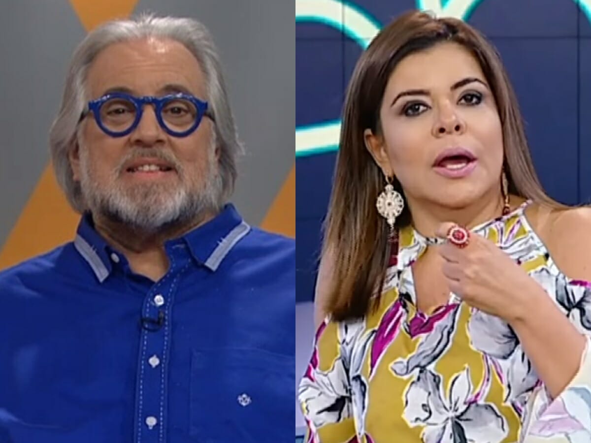 No Fofoca Aí, da TV Gazeta, Leão Lobo comenta as últimas polêmicas de Mara Maravilha (Reprodução: TV Gazeta)