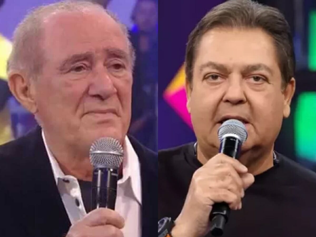 Renato Aragão e Fausto Silva foram contratados da Globo (Reprodução: Globo/Montagem Observatório da TV)
