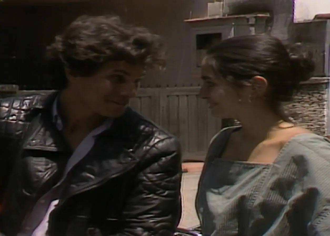 Tomás (Edson Celulari) e Mariana (Cláudia Ohana) em Amor Com Amor se Paga