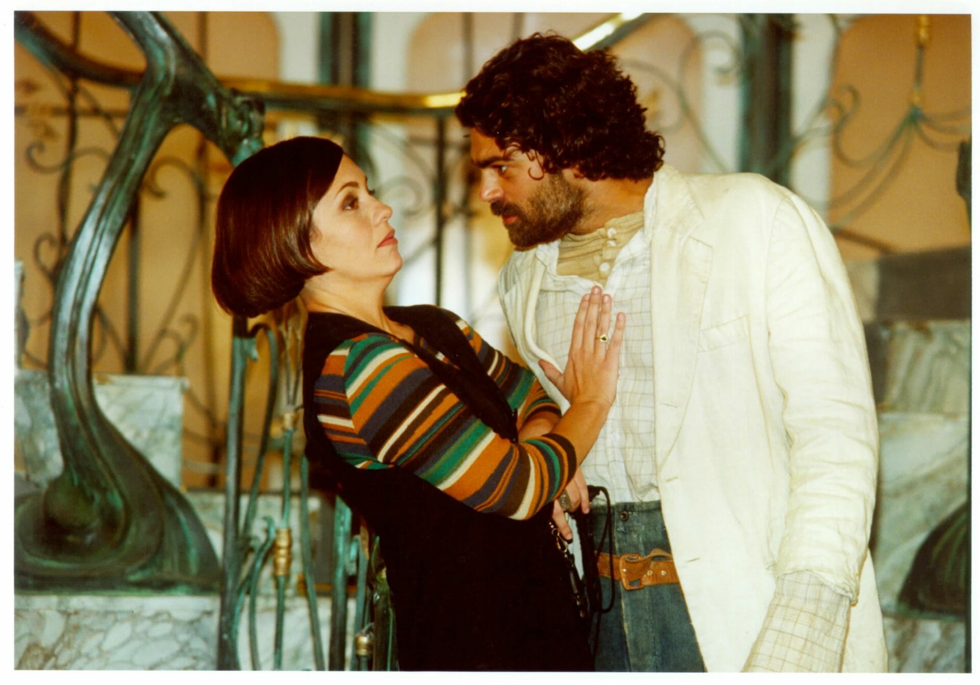 O Cravo e a Rosa - Adriana Esteves e Eduardo Moscovis como Catarina e Petruchio
