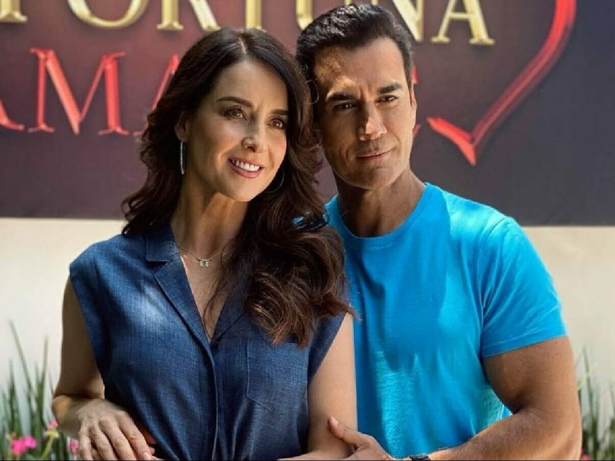 Susana González e David Zepeda são os protagonistas da novela Mi Fortuna es Amarte (Divulgação/Televisa)