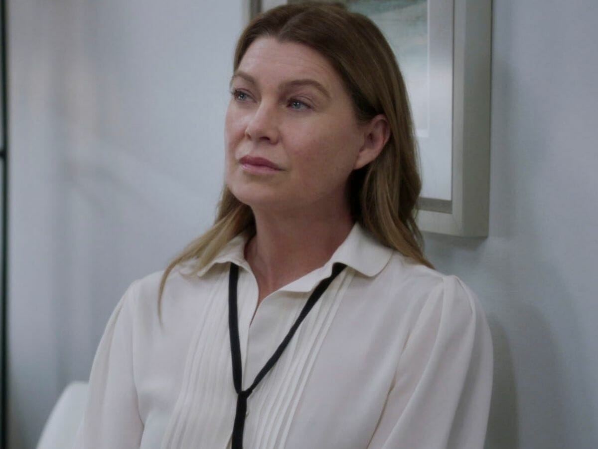 Ellen Pompeo em imagem da 18ª temporada de Grey's Anatomy