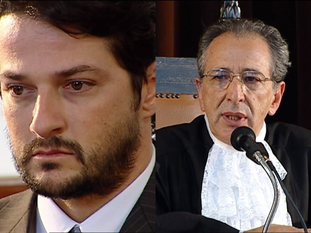 Daniel (Marcelo Serrado) e juiz de Prova de Amor