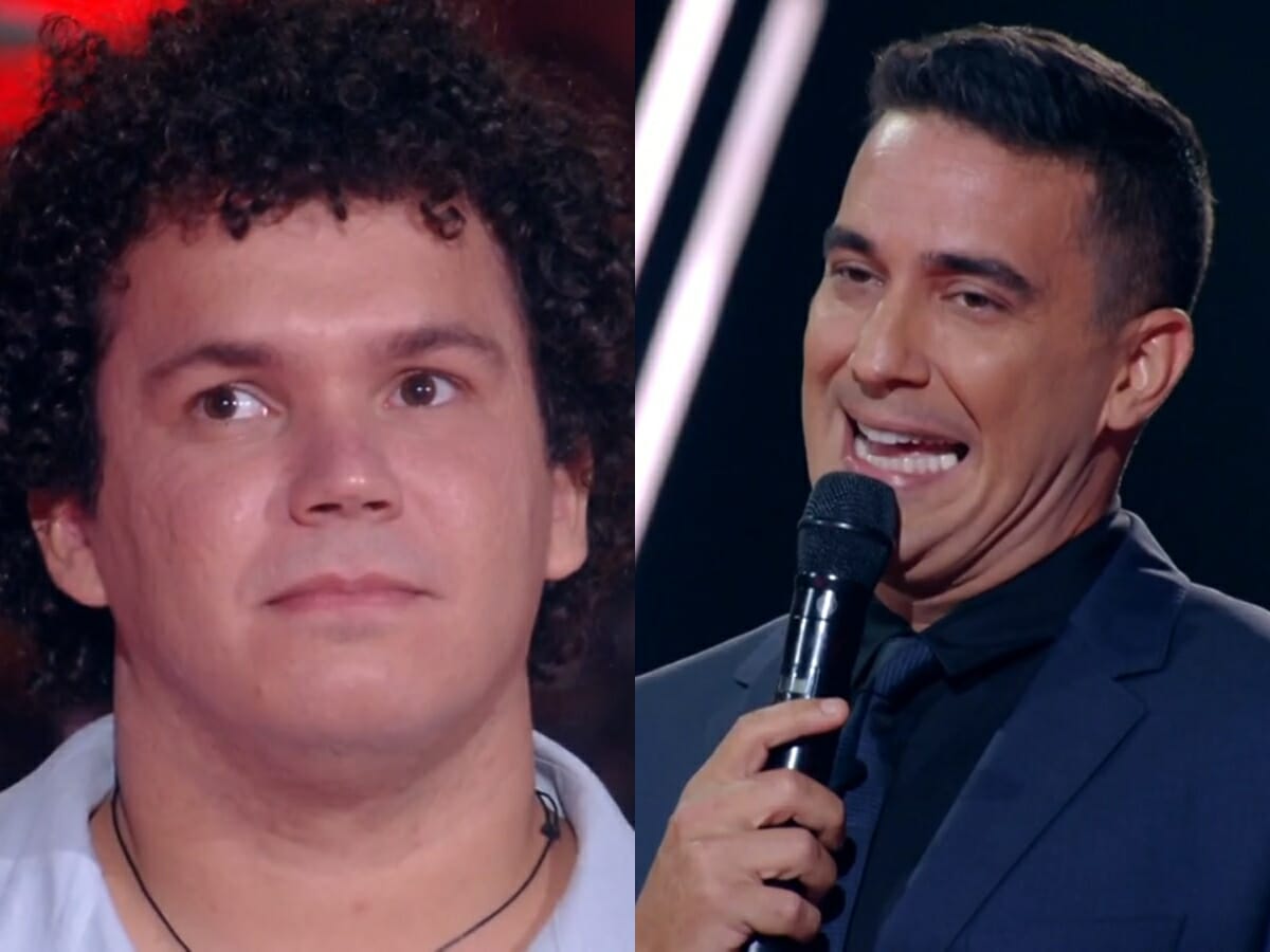 Giuliano Eriston e André Marques no The Voice Brasil