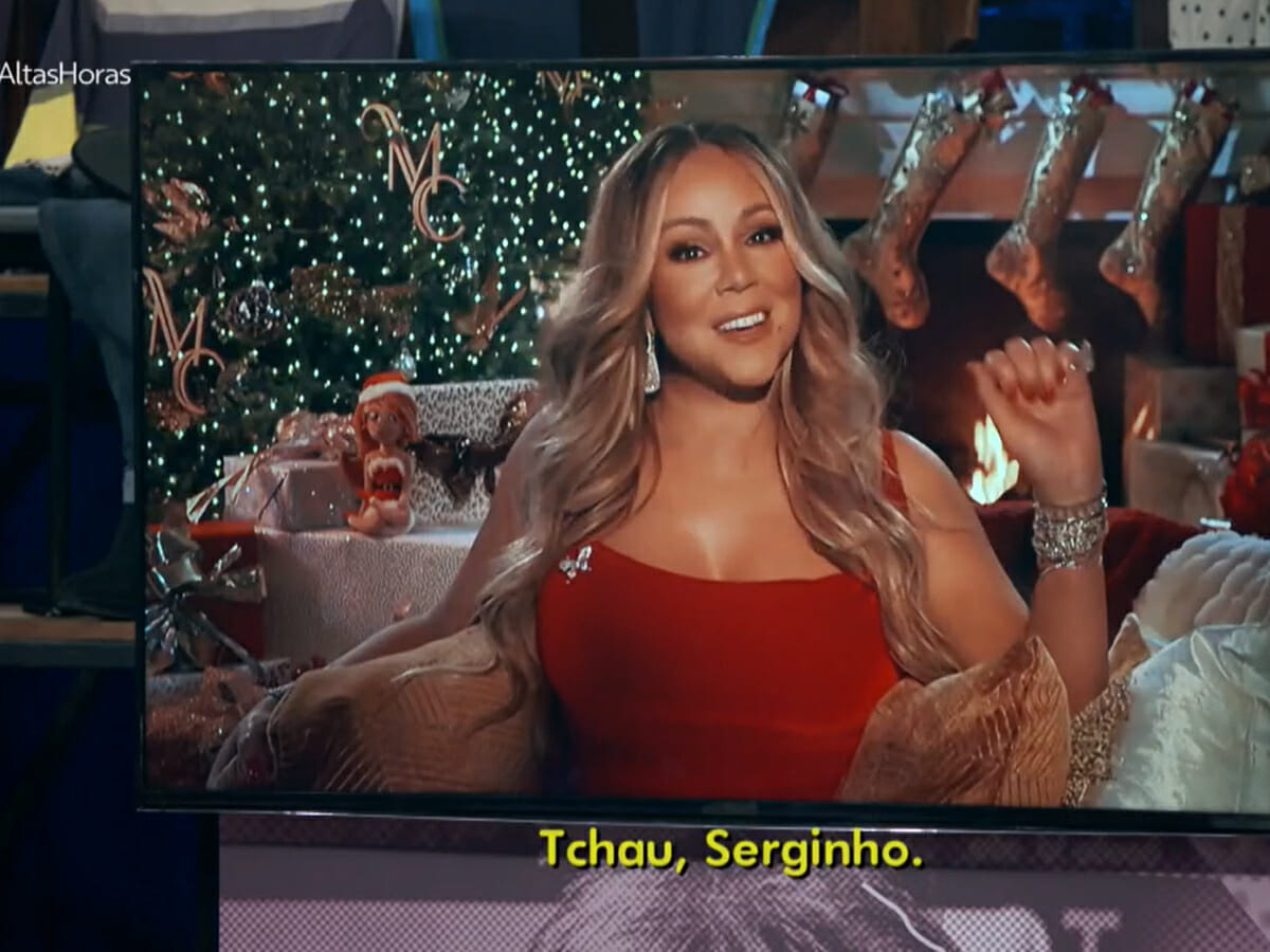 Mariah Carey no Altas Horas