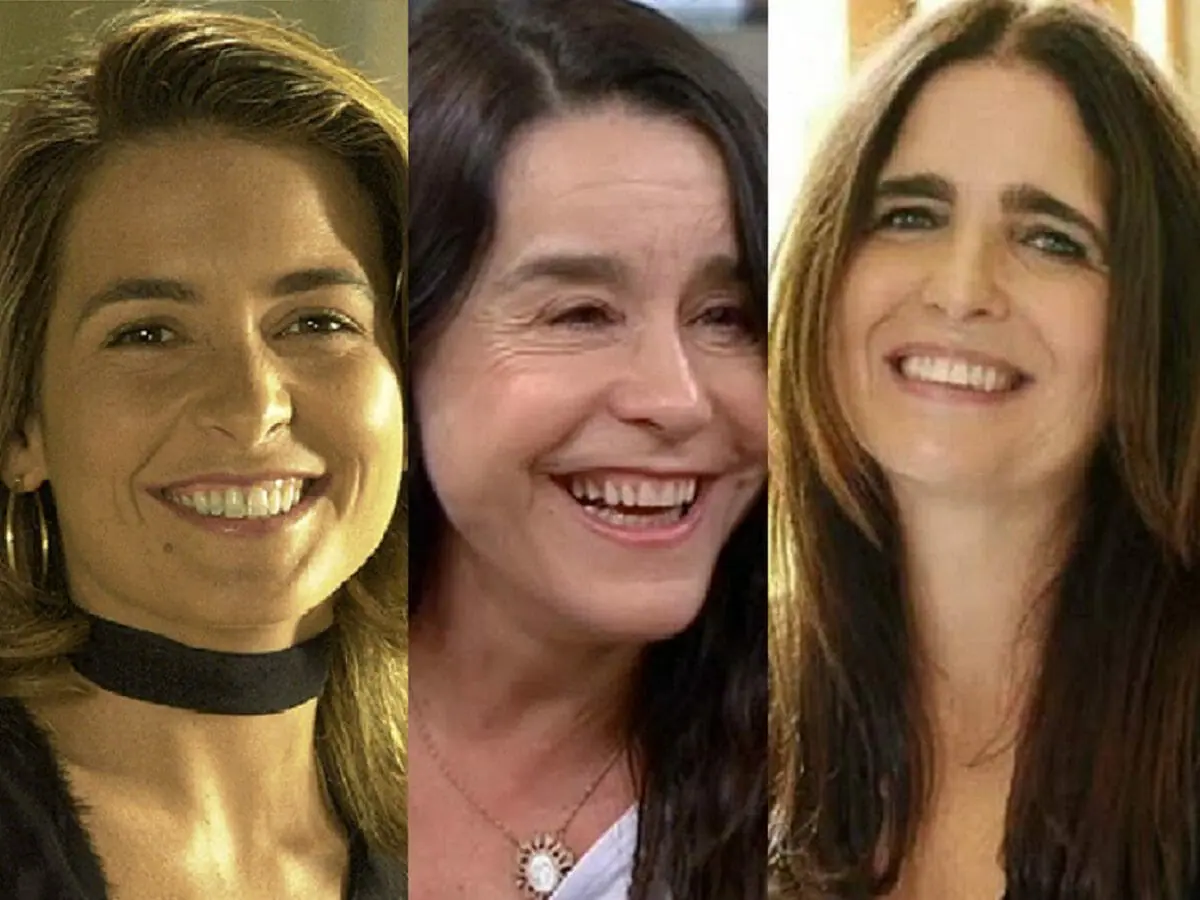 Cláudia Abreu, Lucélia Santos e Malu Mader