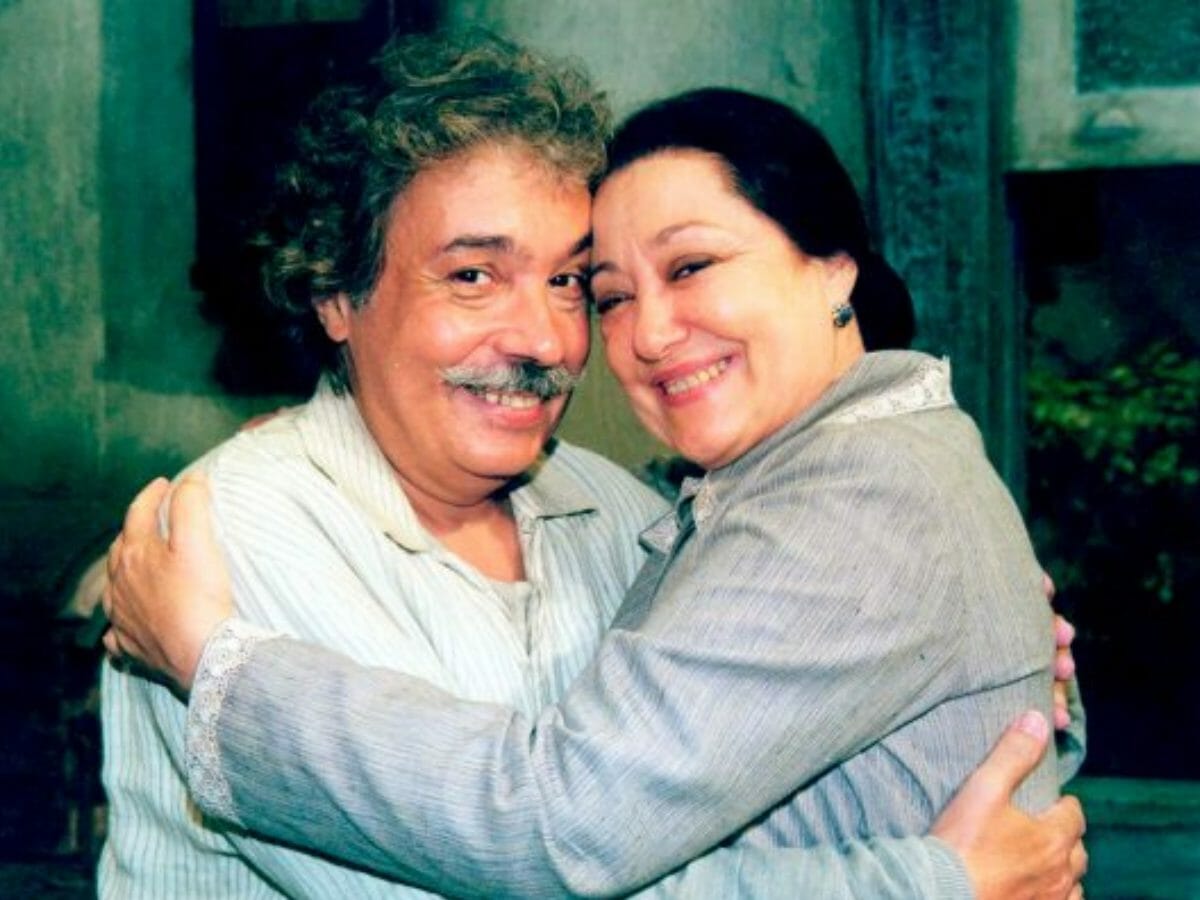 Pedro Paulo Rangel e Suely Franco em O Cravo e a Rosa (Reprodução/Globo)