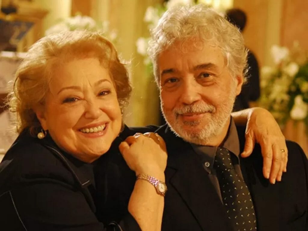 Pedro Paulo Rangel e Suely Franco em Cama de Gato (Reprodução/Globo)