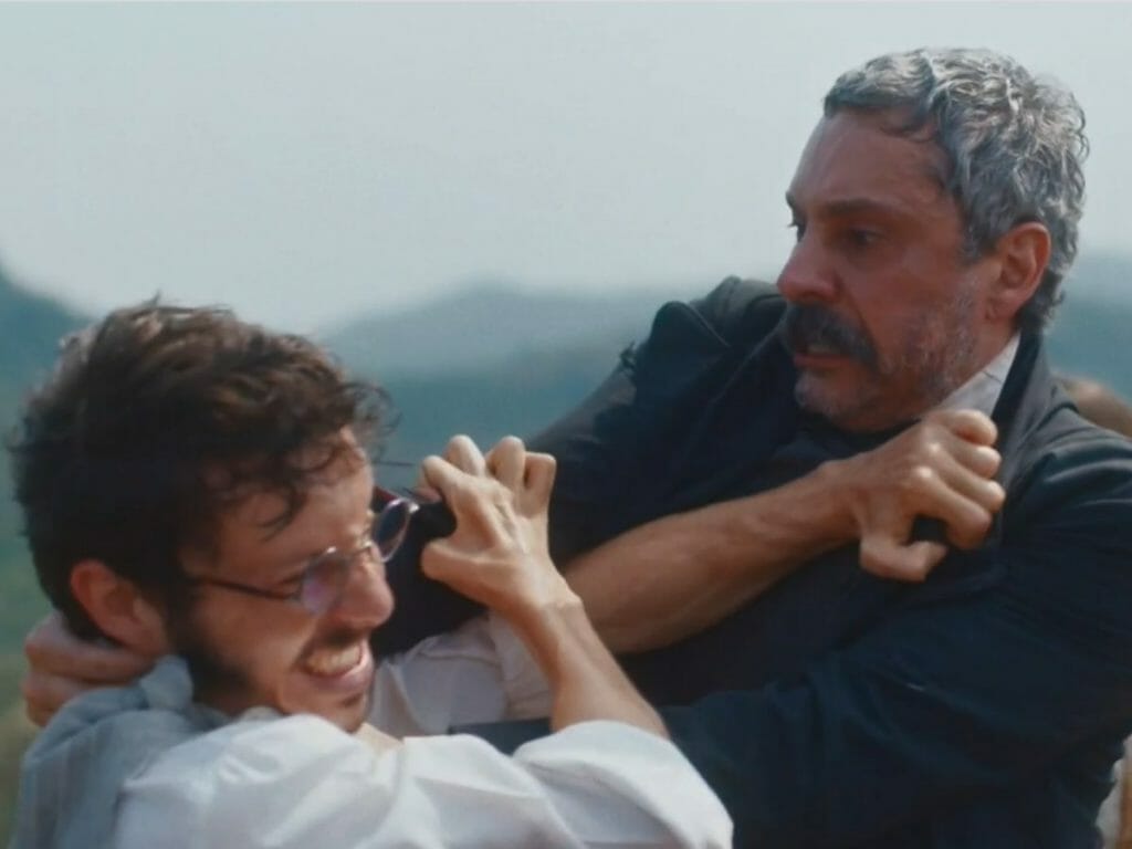 Nélio (João Pedro Zappa) e Tonico (Alexandre Nero) em Nos Tempos do Imperador (Reprodução/Globo)