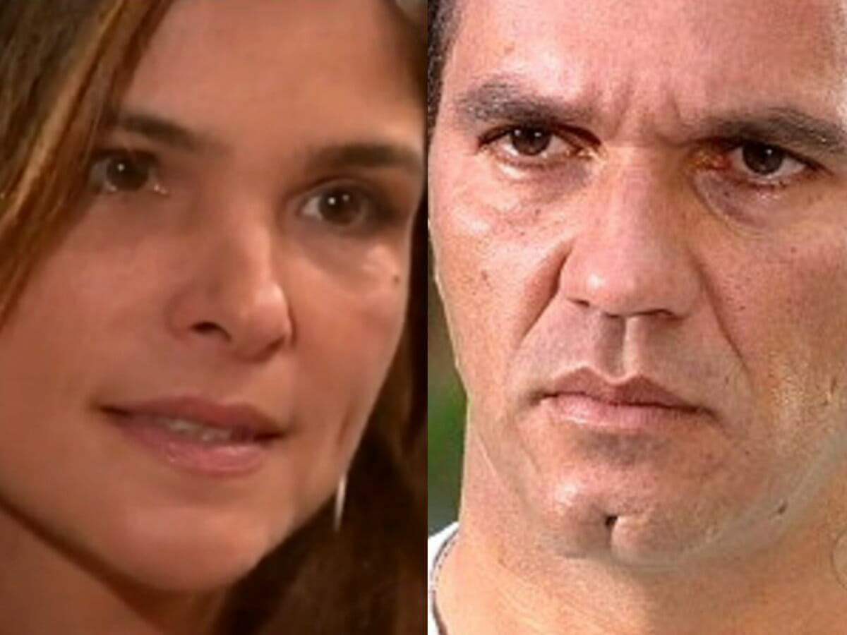 Alicinha (Cristiana Oliveira) e Aurélio (Humberto Martins) em O Clone (Reprodução/Globo)