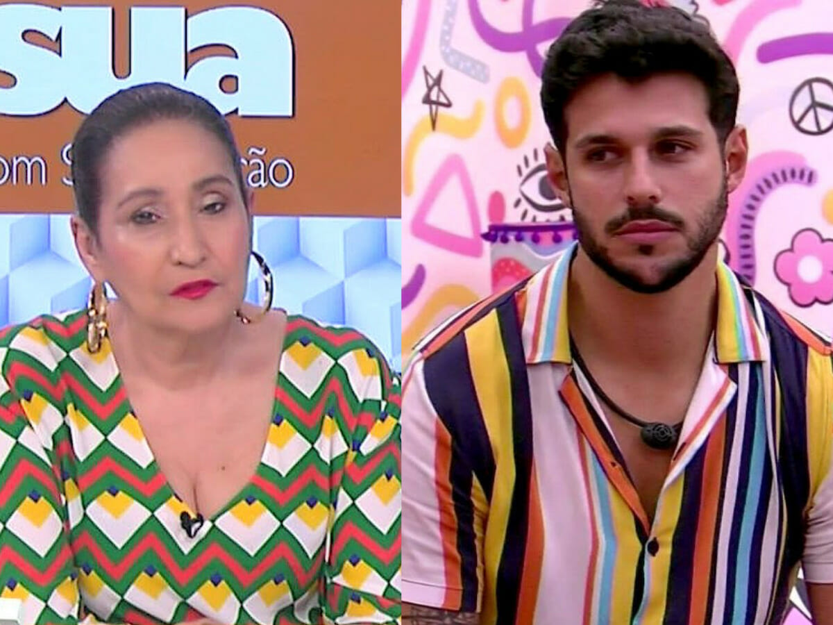 Sonia Abrão e Rodrigo Mussi (Reprodução/RedeTV/Globo)