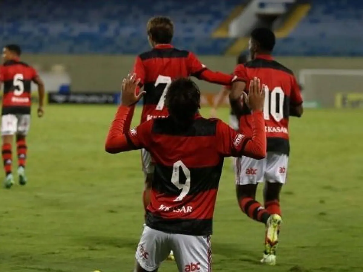 Jogadores do Flamengo na Copinha