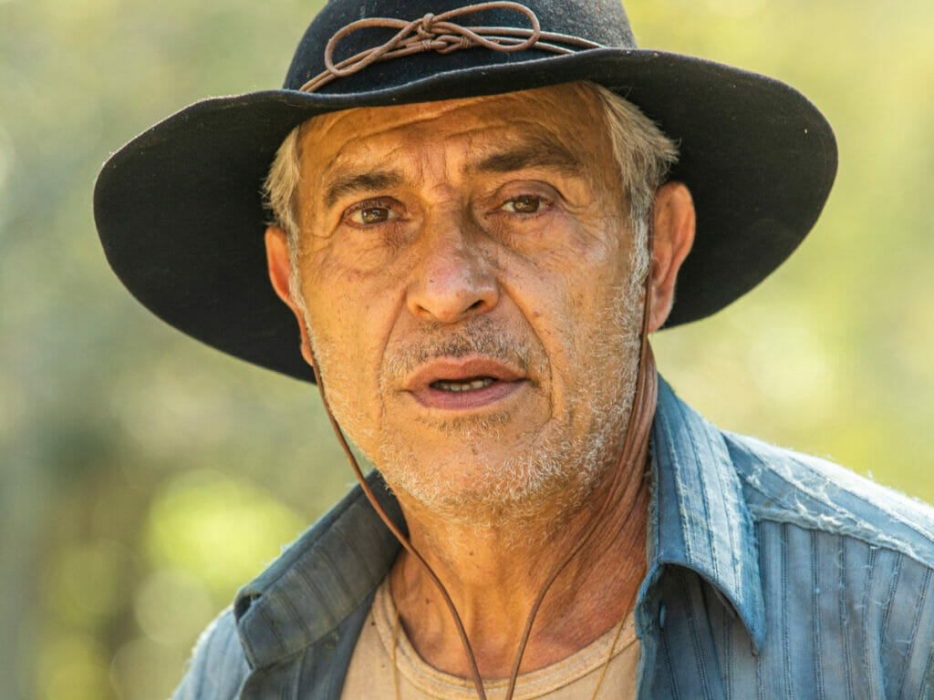 Paulo Gorgulho em Pantanal (Reprodução/Globo)