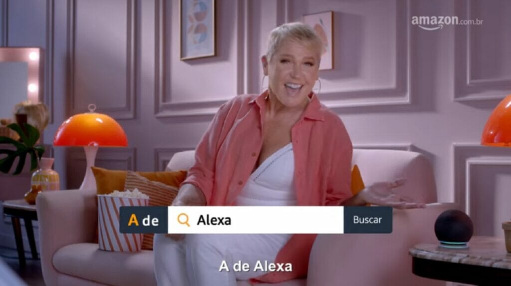 Comercial com Xuxa