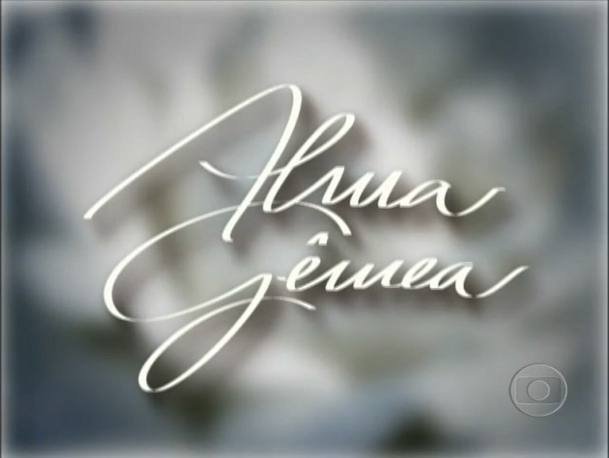 Logotipo da novela Alma Gêmea, de 2005