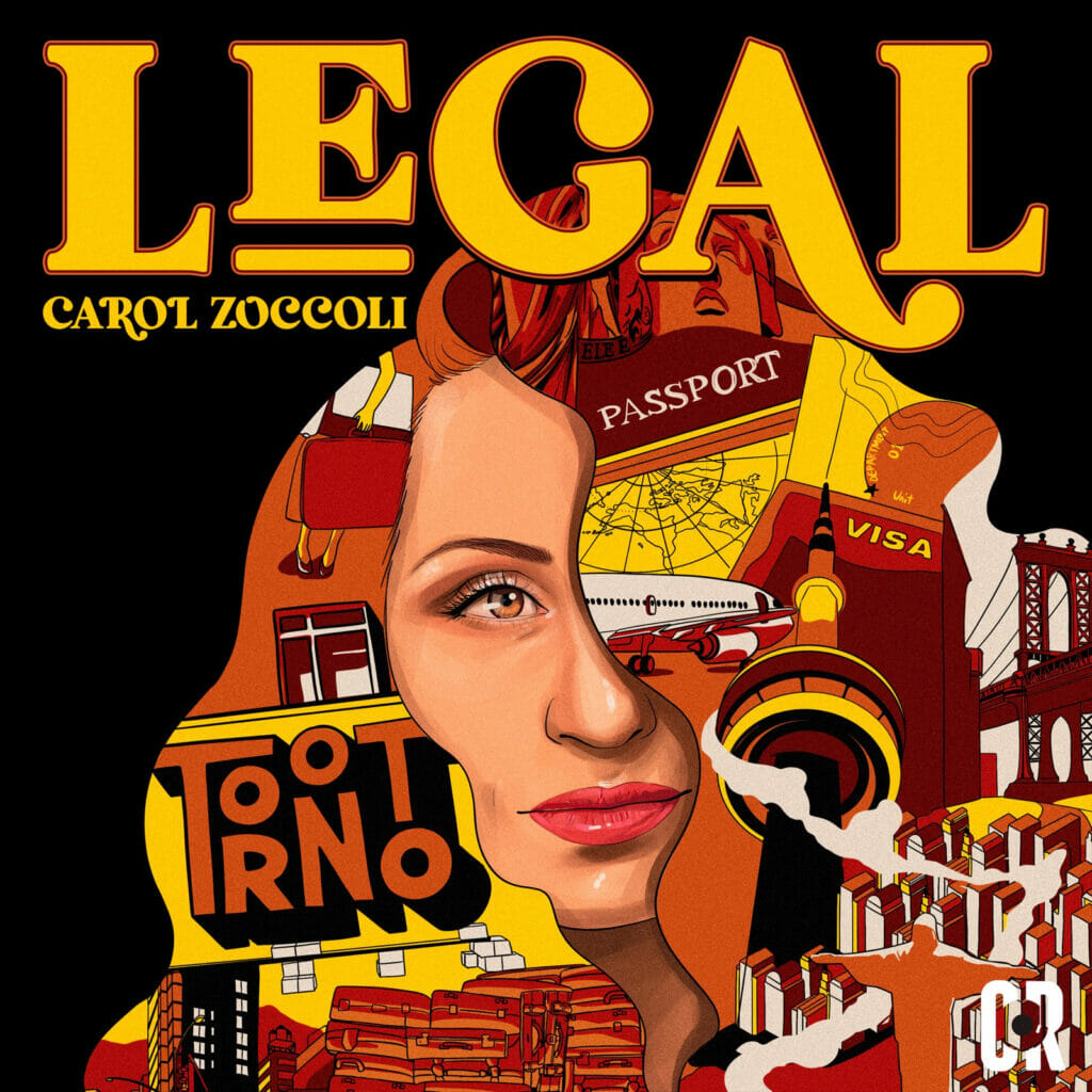 Capa do álbum Legal, de Carol Zoccoli