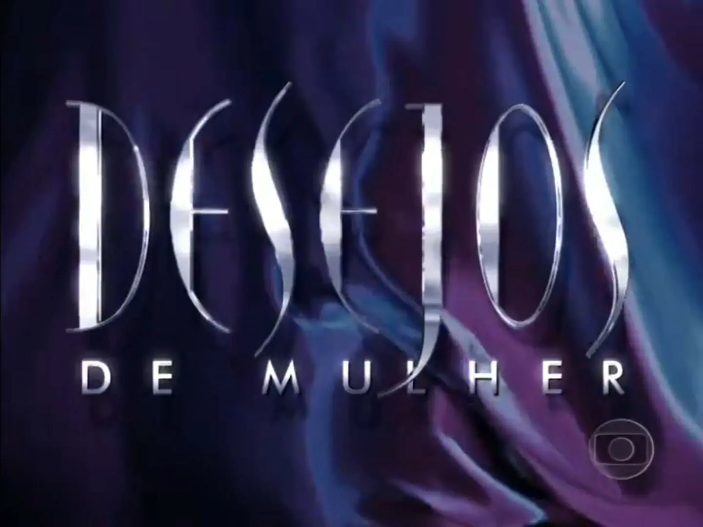 Logotipo da novela Desejos de Mulher, de 2002