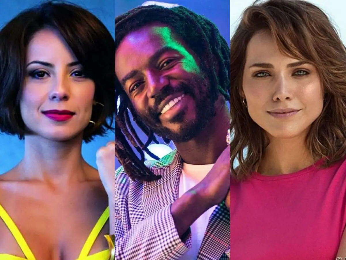 Andréia Horta, Jonathan Azevedo e Letícia Colin são atores de Chamas da Vida que hoje brilham nas produções da Globo (Reprodução: Instagram)