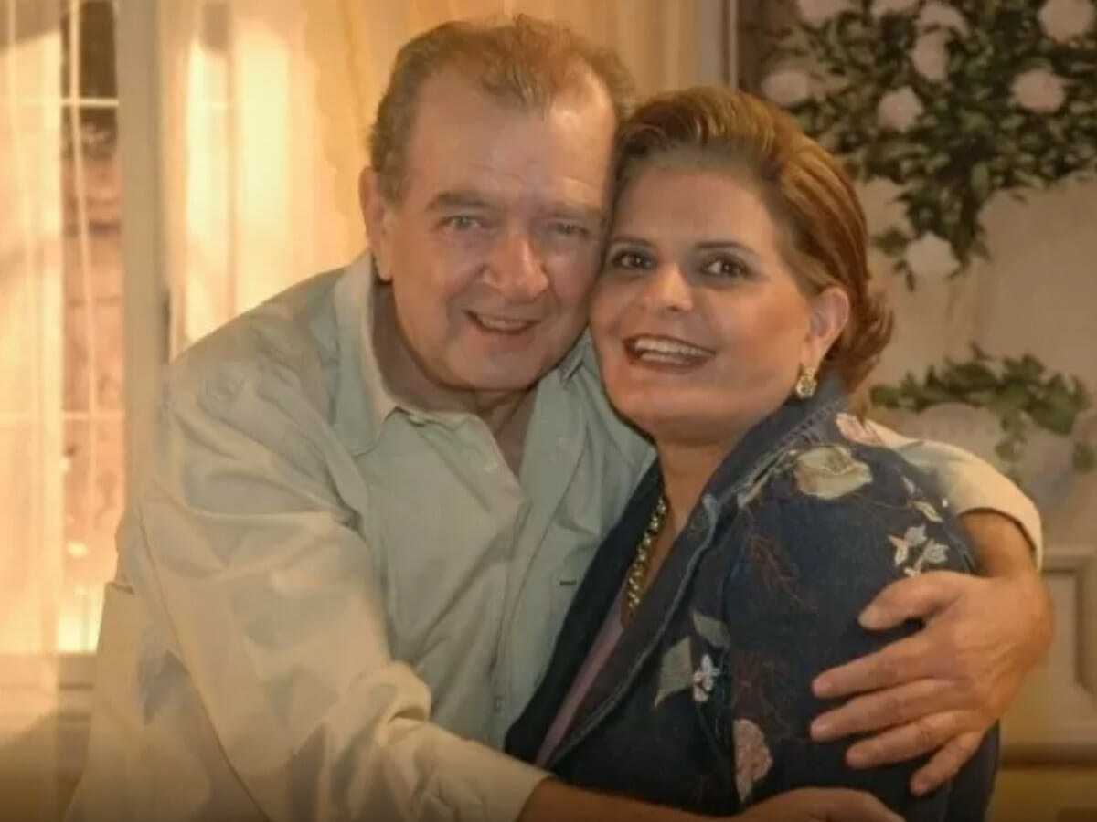 Umberto Magnani e Jussara Freire em Chamas da Vida (Divulgação/Record TV)